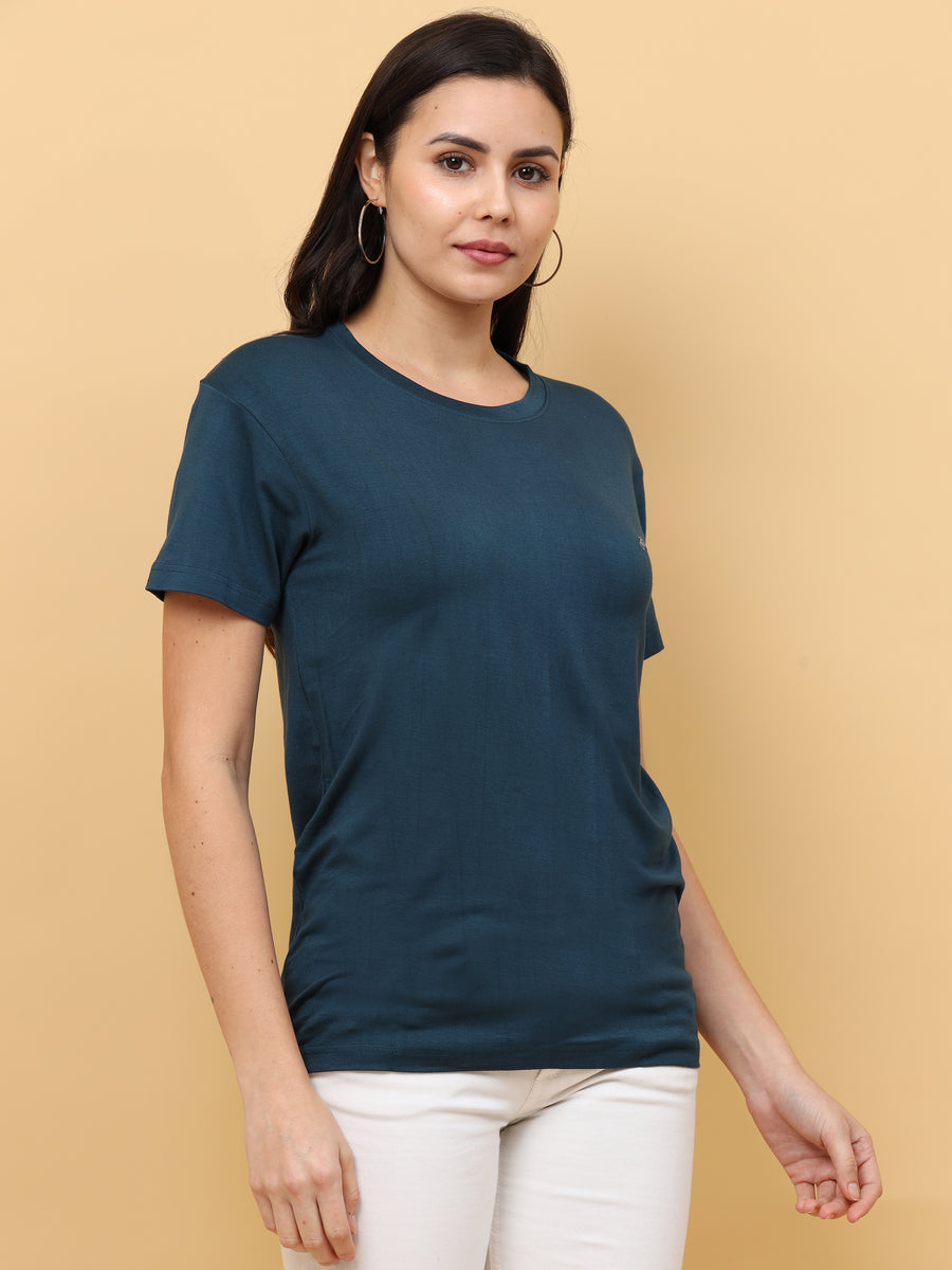 Öko T-Shirt Weich Bamboo T-Shirt Damen – Kurzarm Top Aus Bambusviskose